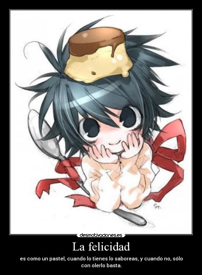 carteles felicidad anime felicidad chibi desmotivaciones