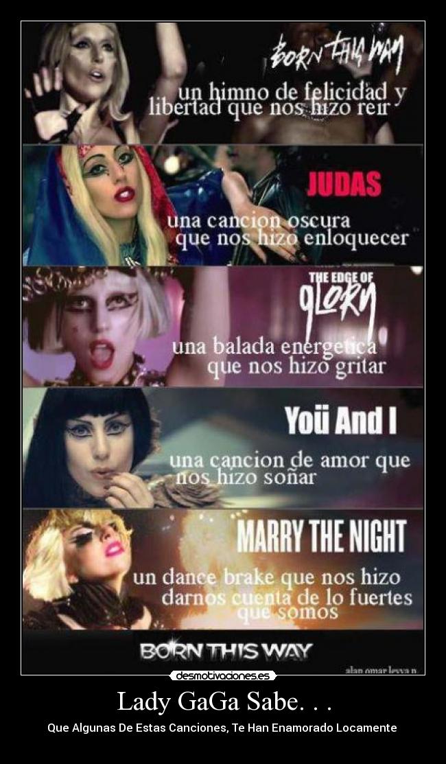 Lady GaGa Sabe. . . -