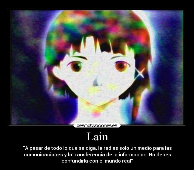 Experimento serial Lain, el anime que deberías ver