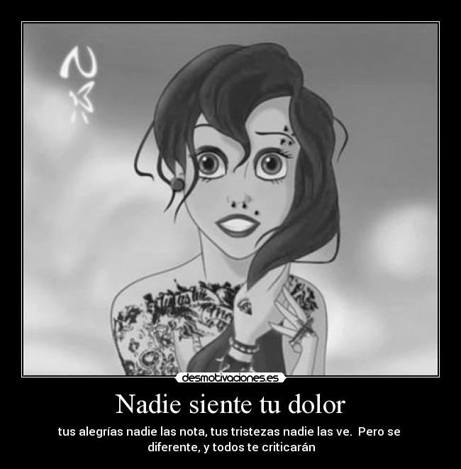 Nadie siente tu dolor - 