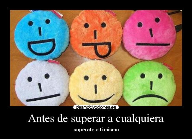 Antes de superar a cualquiera - supérate a ti mismo