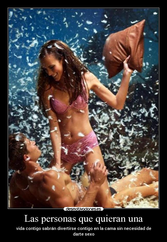 Las personas que quieran una - 