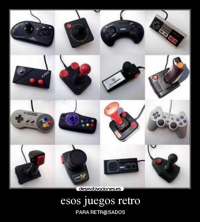 esos juegos retro -