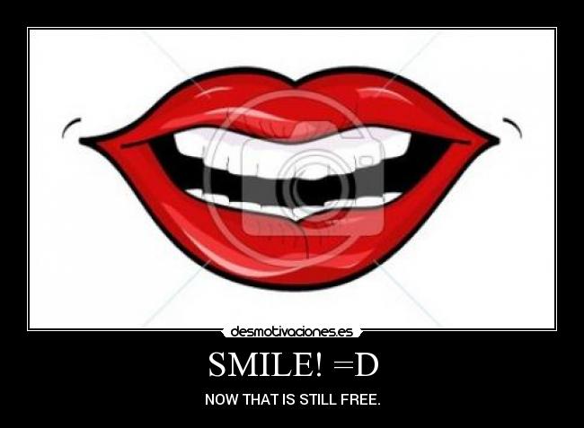 carteles smile desmotivaciones