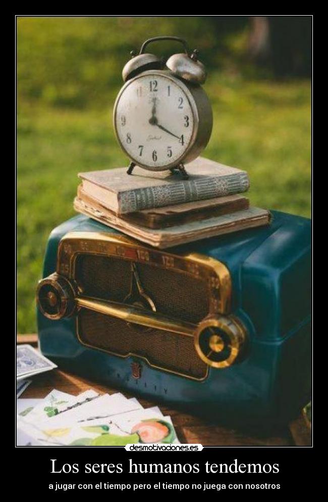 Los seres humanos tendemos -