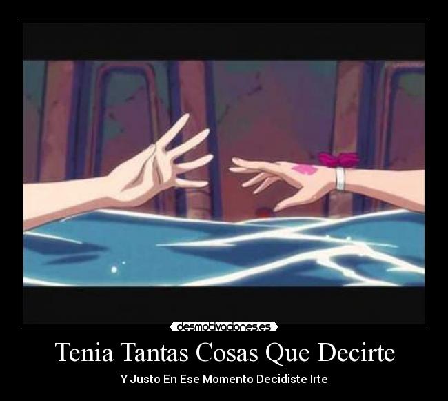 carteles fairy tail fairytail nalu natsu lucy heartfilia anime tenia amor distancia irte desmotivaciones