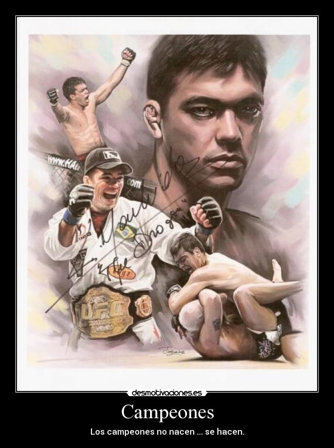 Campeones - Los campeones no nacen ... se hacen.