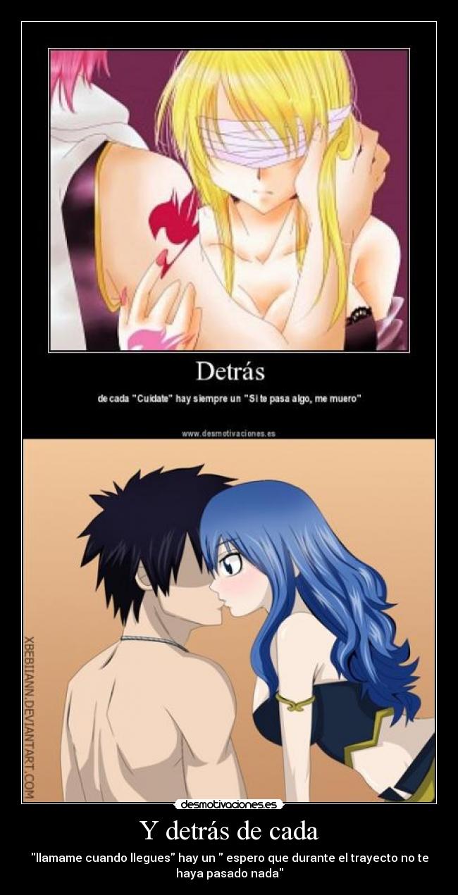 Y detrás de cada - llamame cuando llegues hay un espero que durante el trayecto no te
haya pasado nada