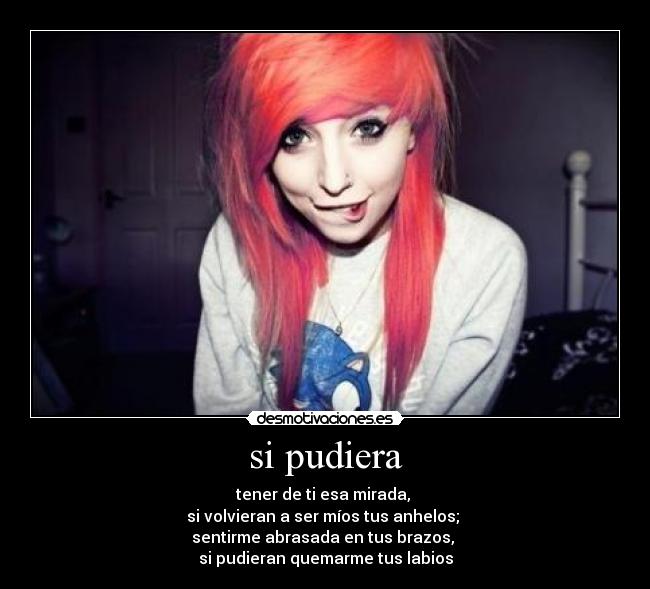 si pudiera -
