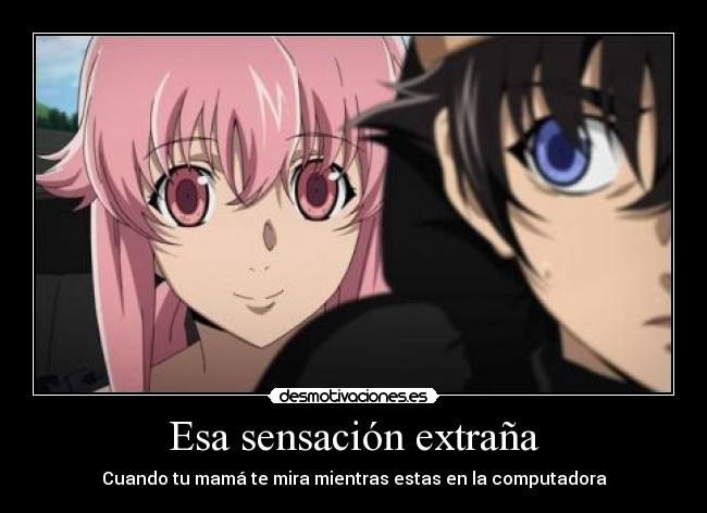 carteles mirai nikii computadora yuno extrana mama desmotivaciones