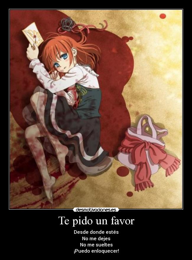 Te pido un favor - 