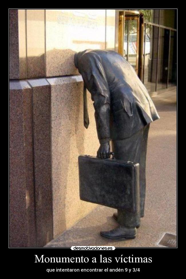 carteles eften harry potter pene jinete sin cabesa desmotivaciones