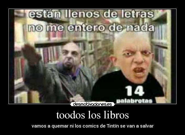 toodos los libros -