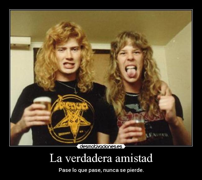 La verdadera amistad -