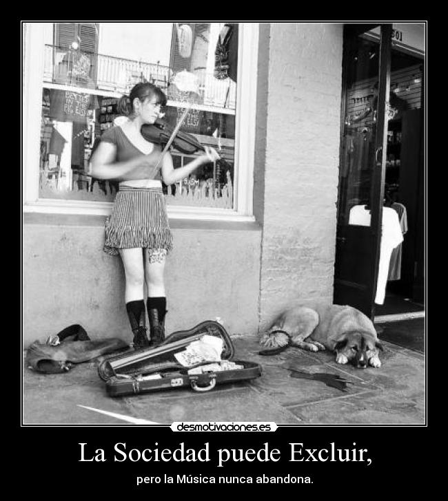 La Sociedad puede Excluir, - 