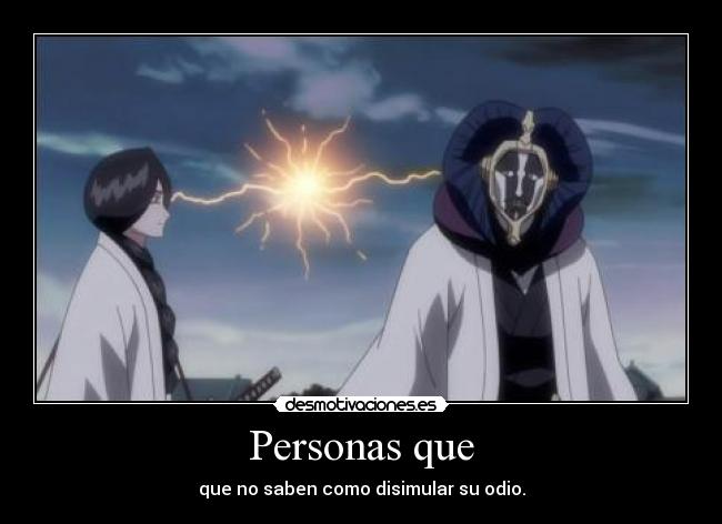 Personas que -