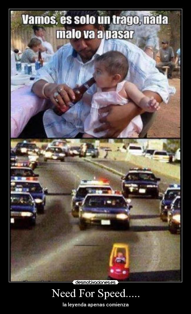 carteles need for speed acaba comenzar leyenda desmotivaciones