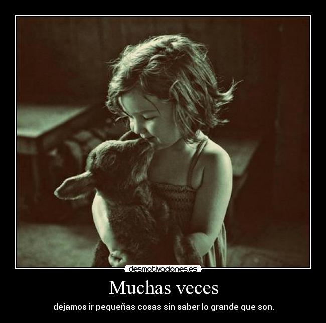 Muchas veces -