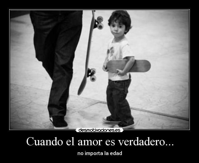 Cuando el amor es verdadero... - no importa la edad
