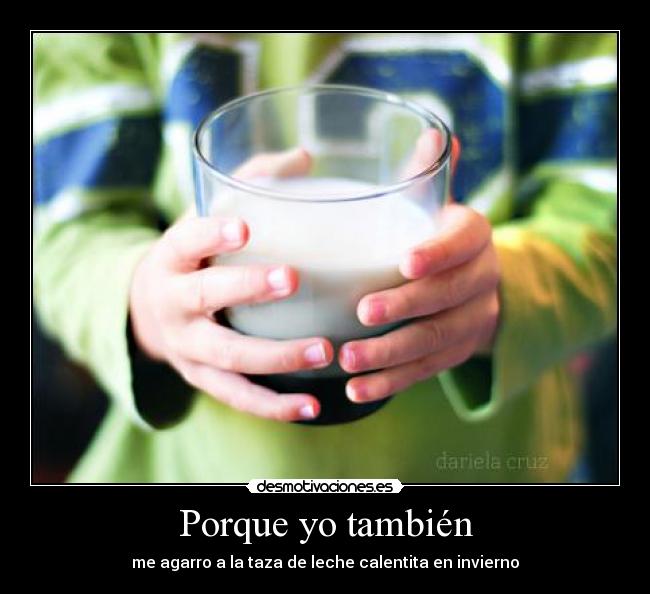 Porque yo también -