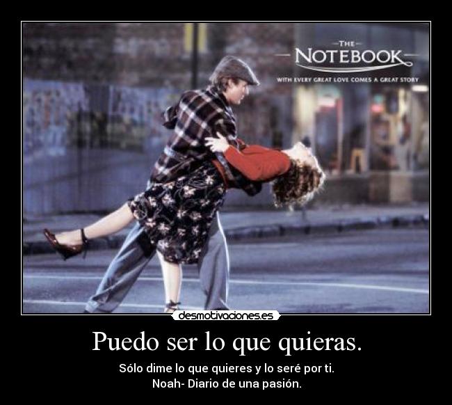carteles diario una pasion the notebook desmotivaciones