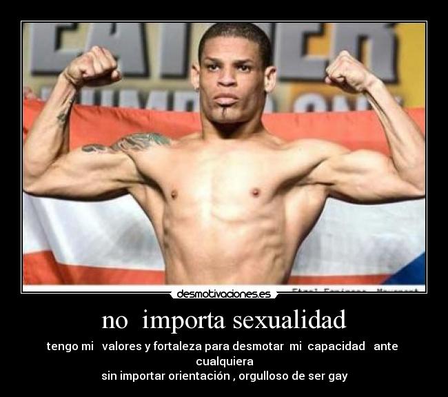 no  importa sexualidad - 