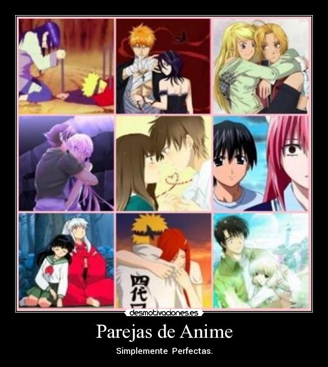 Parejas de Anime - Simplemente Perfectas.