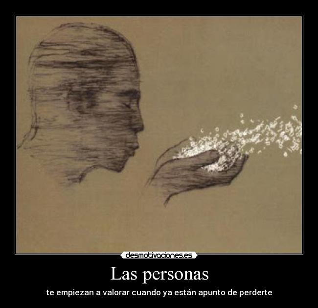 Las personas -