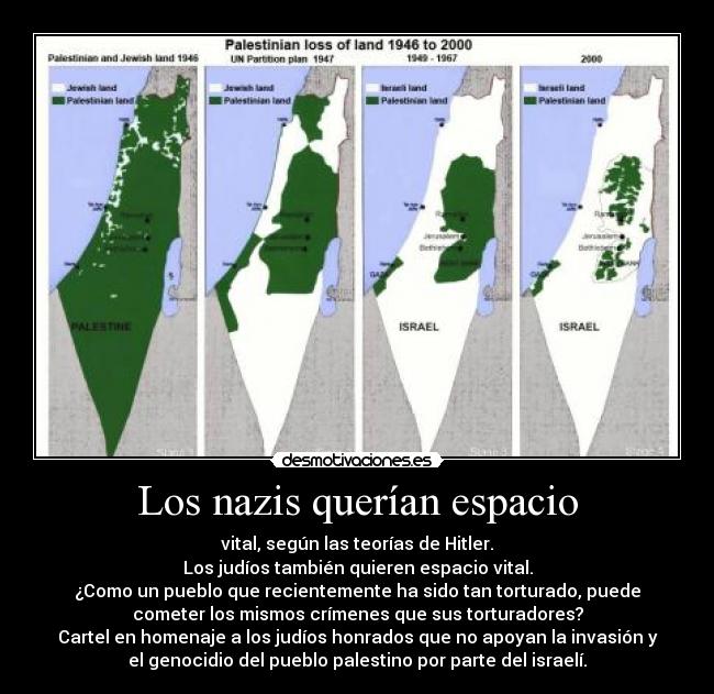 Los nazis querían espacio -