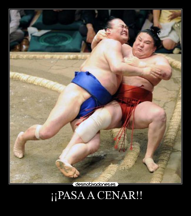 ¡¡PASA A CENAR!! -