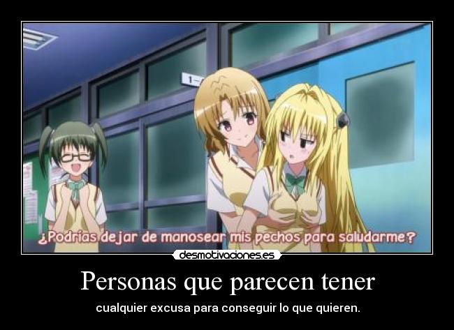 Personas que parecen tener - 