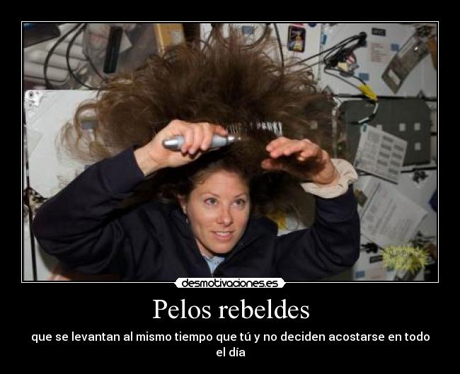 Pelos rebeldes -