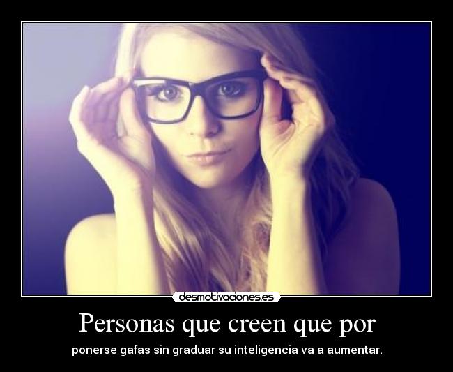 Personas que creen que por - 