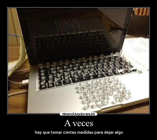 A veces -