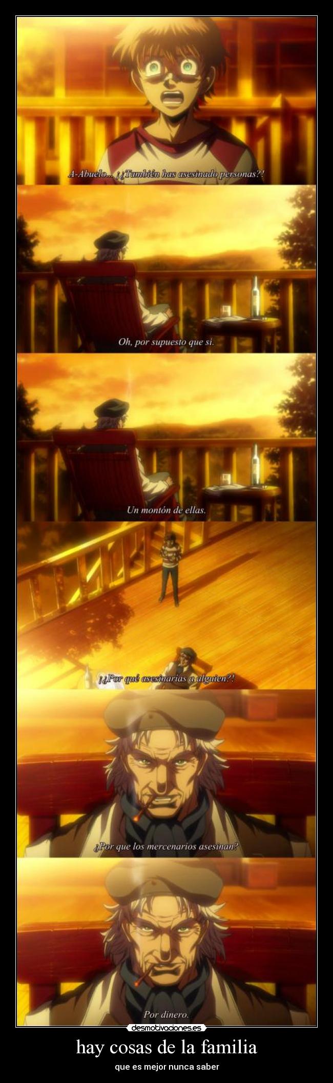 hay cosas de la familia -