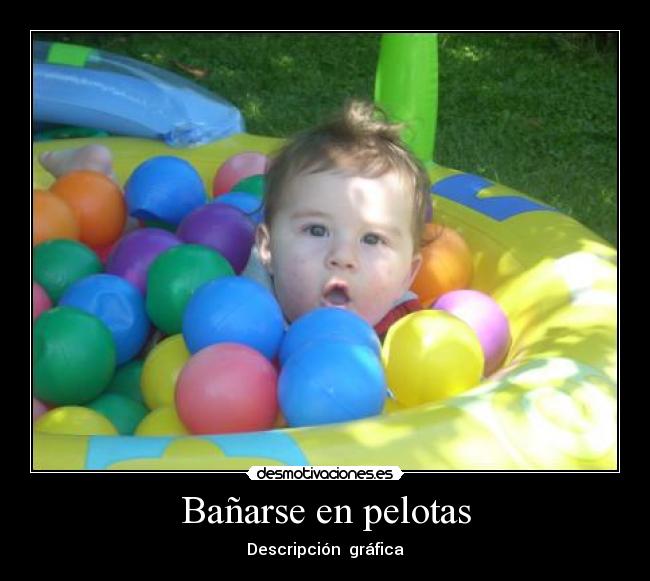 Bañarse en pelotas - Descripción gráfica