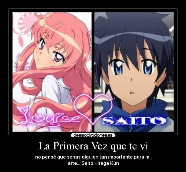 La Primera Vez que te vi - 