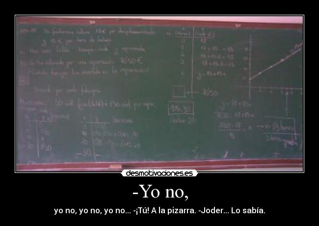 -Yo no, - 