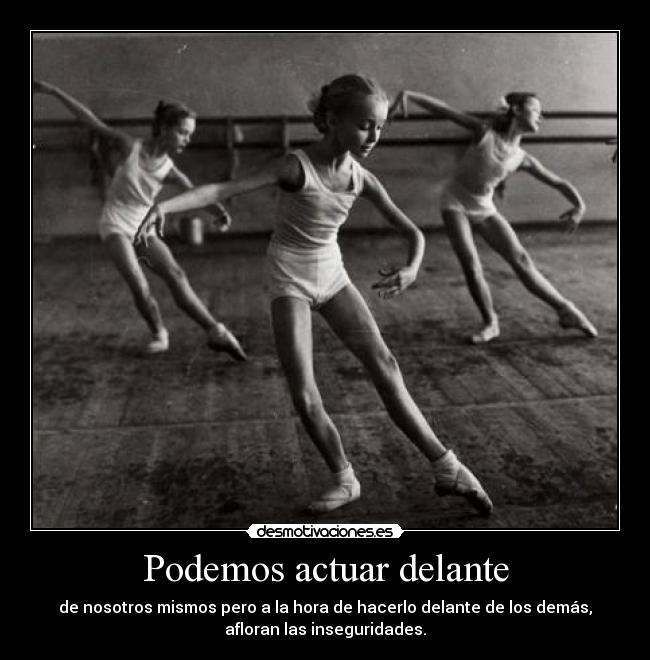 Podemos actuar delante - 