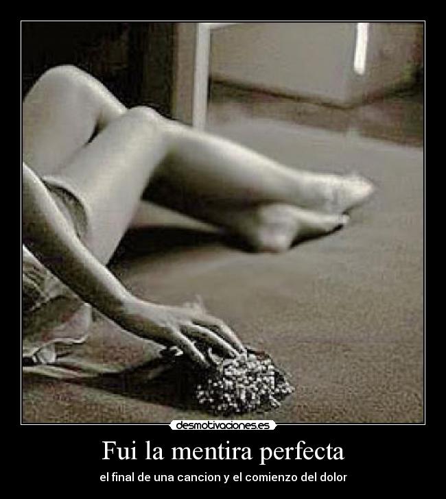 Fui la mentira perfecta -