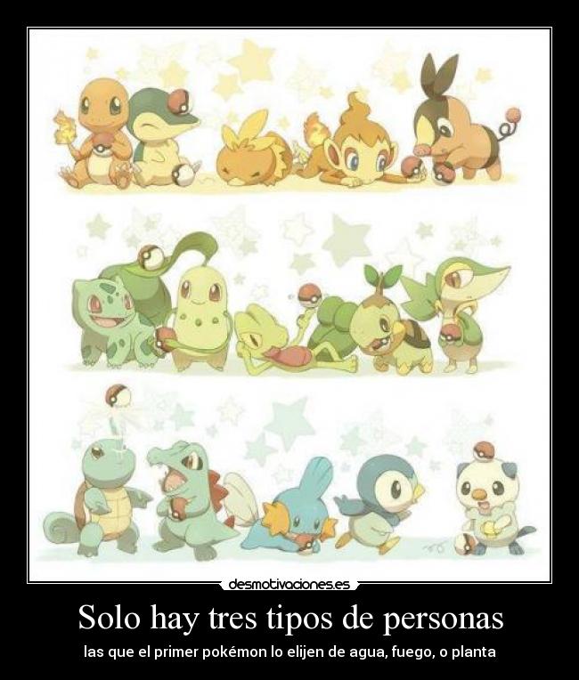 Solo hay tres tipos de personas - 