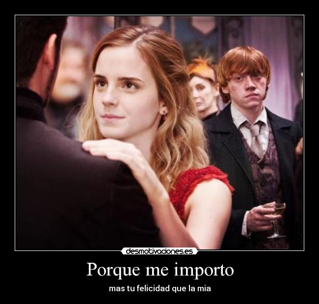 Porque me importo - 