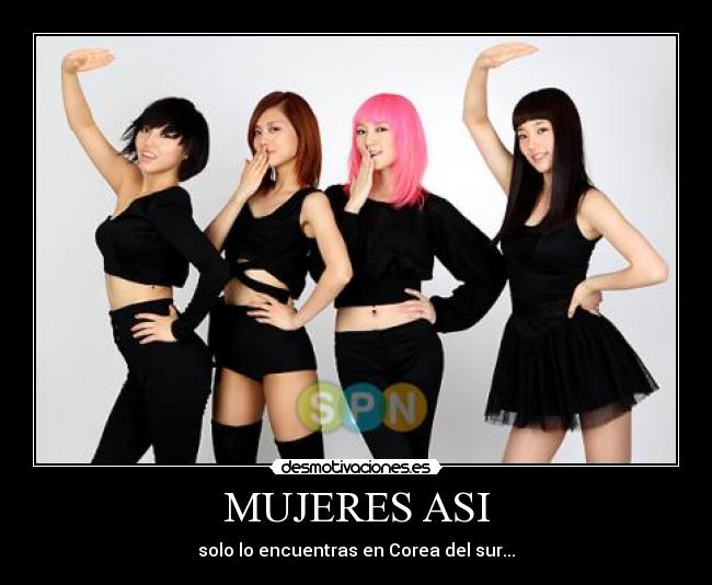MUJERES ASI - solo lo encuentras en Corea del sur...