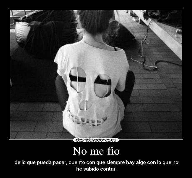No me fío - 