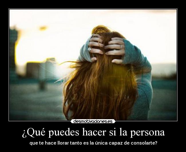 ¿Qué puedes hacer si la persona -