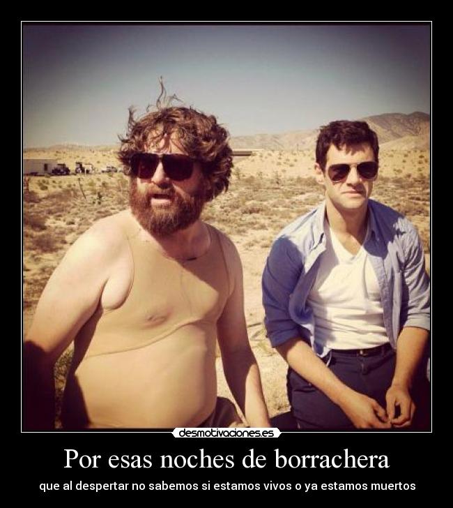 Por esas noches de borrachera - 