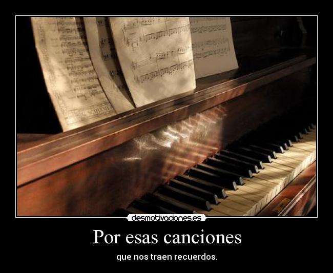 Por esas canciones - 