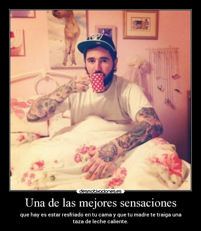 Una de las mejores sensaciones -