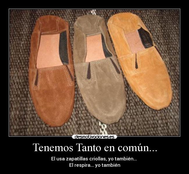 Tenemos Tanto en común... -