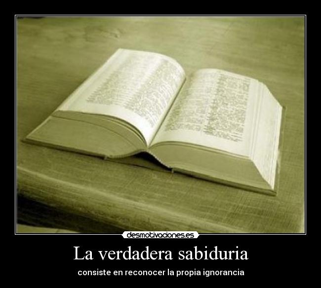 La verdadera sabiduria - 